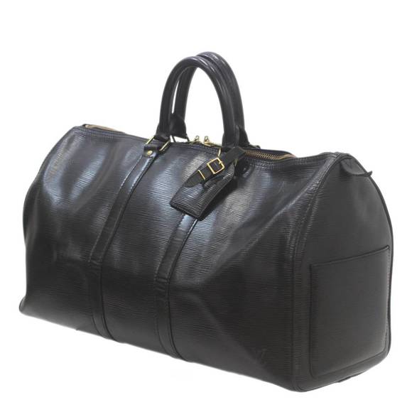 LOUIS VUITTON Louis Vuitton Keepall 45 Epi Black M59152 VI0970 - Picture 1 of 10